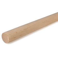 Cindoco Birch Dowel 1" Round 36 Single Piece