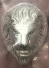 Sealed ​1 oz .999 Fine Silver Poured Art Bar - Bison Bullion - Lion Head