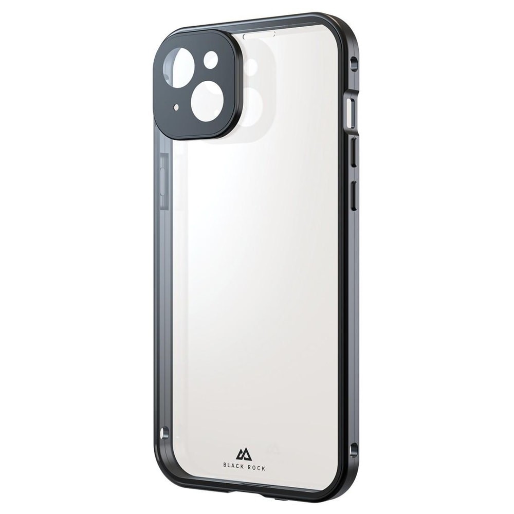 Защитное стекло Black Rock Cover 360° для Apple iPhone 16 Plus, Schwarz #1906936