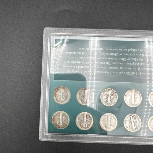 The Golden Years of the Mercury Dime Three Decades Set 1920s, 30s, & 40s Silver - Bild 12 von 20