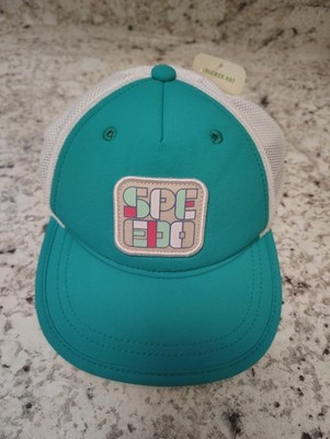 Speedo Kids Trucker Hat High Tide Teal Floating Adjustable Baseball Cap One Size