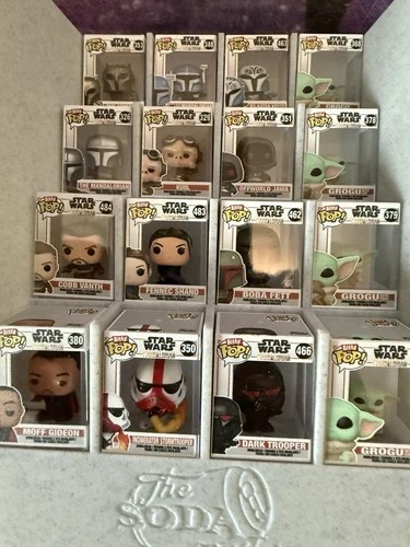 Mandalorian Funko Bitty Pop COMPLETE SET of 16