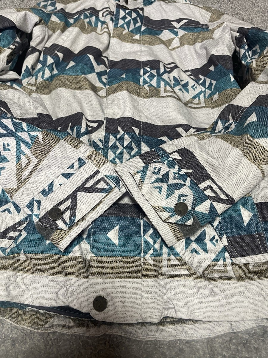 Burton Da Nang Aztec DryRide Snowboard Jacket Size XS | eBay
