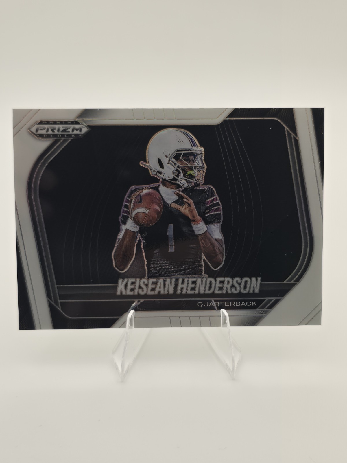2025 Panini Prizm Black - Keisean Henderson #199 White Prizm /175 (RC)