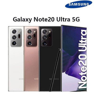New Samsung Galaxy Note20 Ultra 5G SM-N986U 12+128GB Fully Unlocked Android 6.9''
