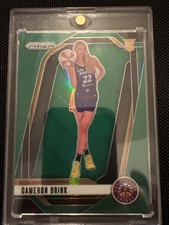 2024 Panini Prizm WNBA - Cameron Brink #143 Green Prizm (RC)