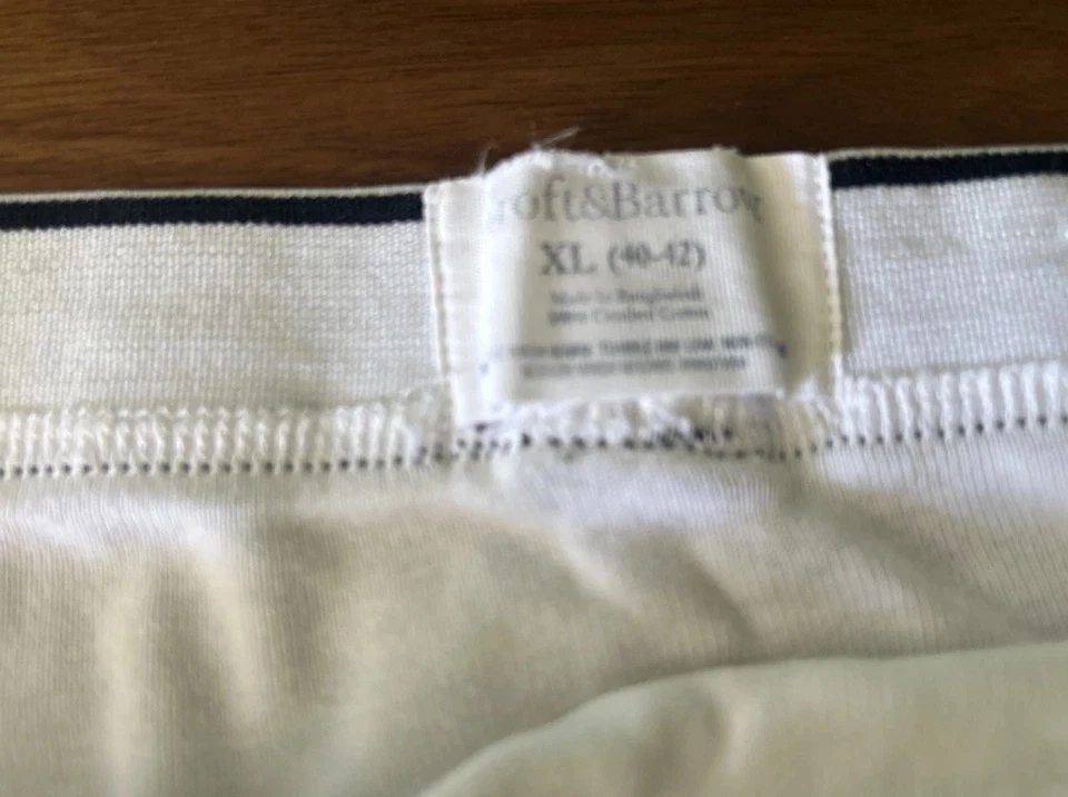Calzoncillos boxer Croft & Barrow de colección raros talla XL 40-42 con bandas acanaladas Foto 3 de 4