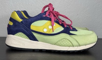Saucony Shadow 6000 Green Purple Yellow Pink S70741-1 Men s 11 EU 45