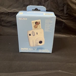 Fujifilm instax mini 12 Instant Camera-Clay White-Brand New
