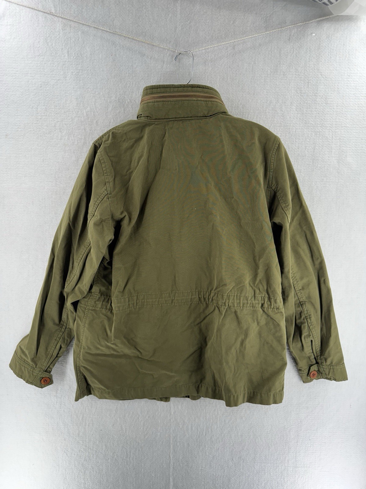 LEVI'S Full Zip Snap Button Size Small Military U… - image 21