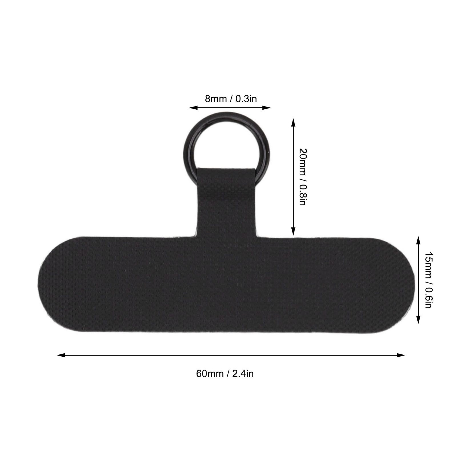 Universal Phone Tether Tags Cellphone Lanyard Tether Patch Lanyard Pad with Loop