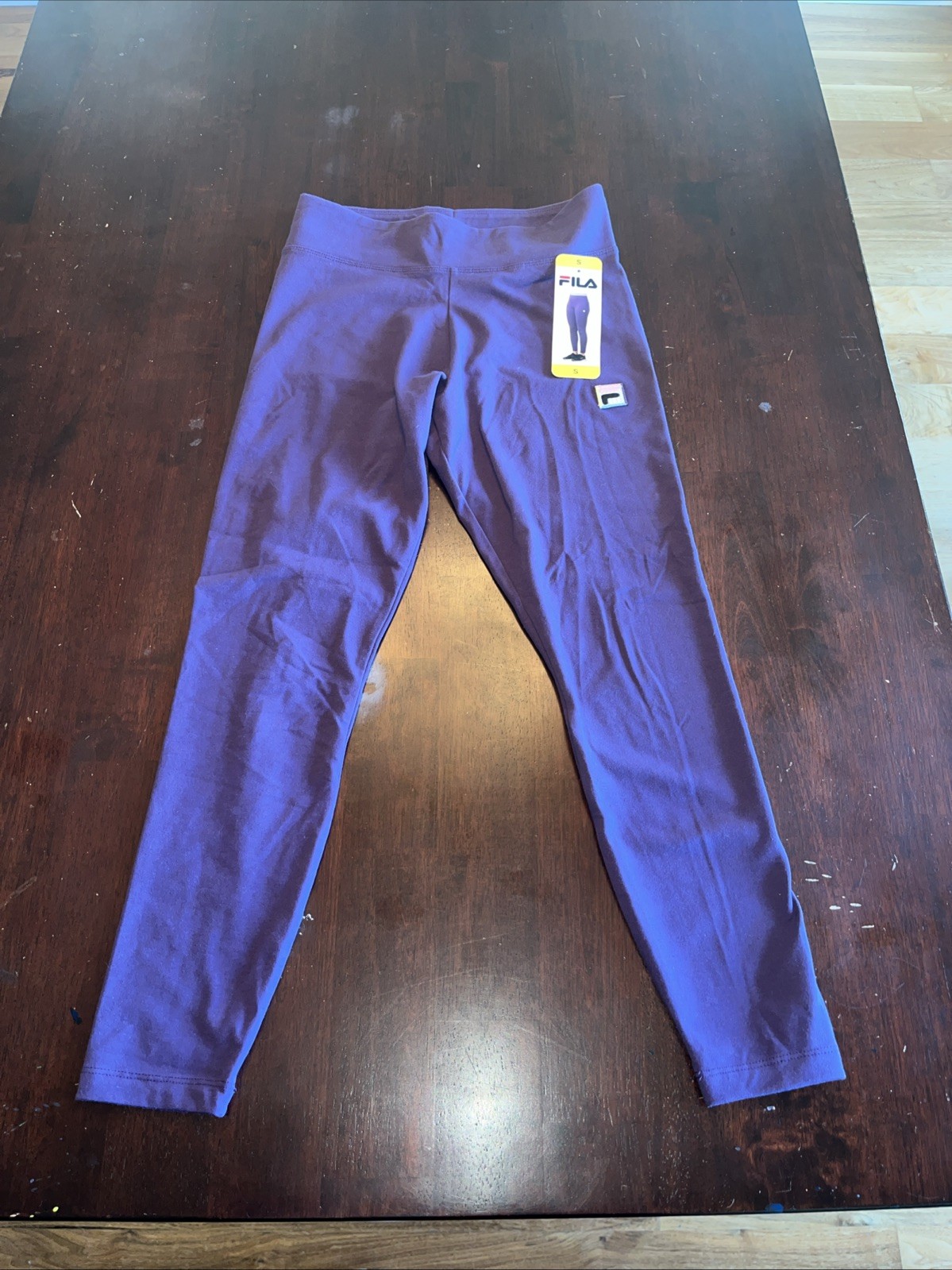Leggings donna Fila piccolo viola uva gotica