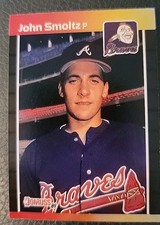 1989 Donruss John Smoltz #642