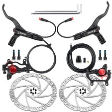 Zoom H875E Ebike Hydraulic Disc Brake Kit 2-Piston 2-Pin 180mm Rotor