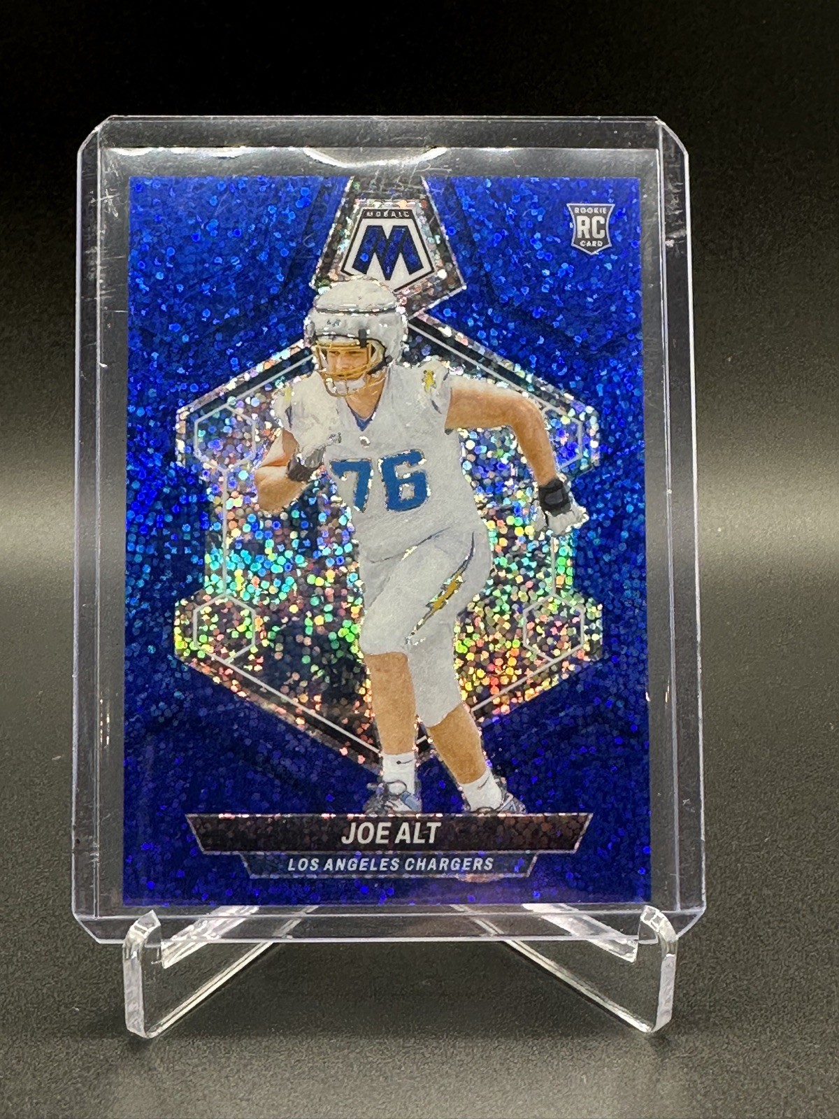 2024 Panini Mosaic Sparkle - Joe Alt #305 Blue Sparkle Prizm /96 Rookie RC