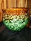 RRP CO Roseville Ohio Art Pottery Planter #421 Jardiniere 7.5"x9"