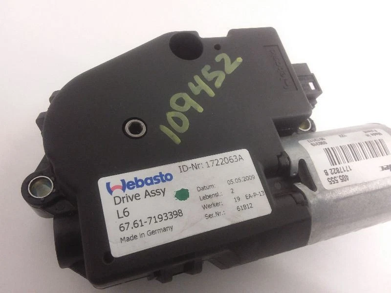 2009-2015 BMW 7 Series 750IL 750LI Sunroof Sun Roof Motor Foto 2 de 4