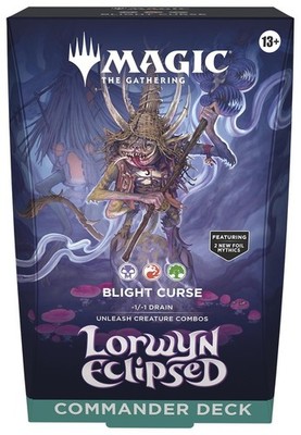 MTG - Lorwyn Eclipsed Commander Deck Blight Curse