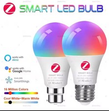 Image of RGB Zigbee Smart Bulb B22 E27 18W Colour Changing Alexa Google Hub Required
