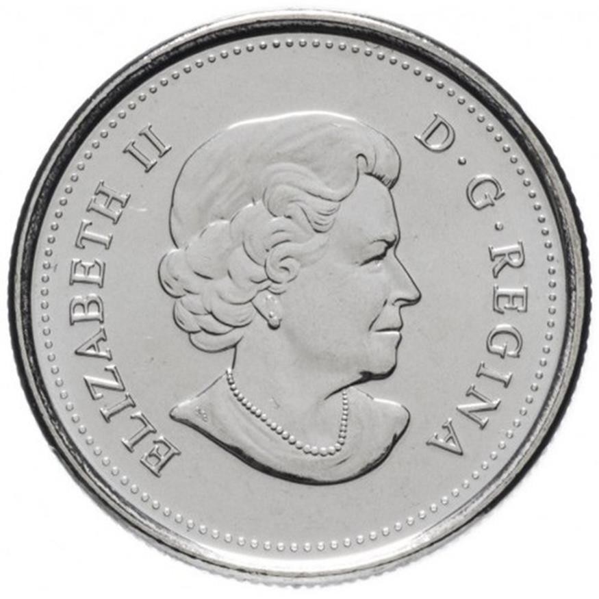 Canada | 25 Cents Coin | Expedition | Nickel plated copper | KM