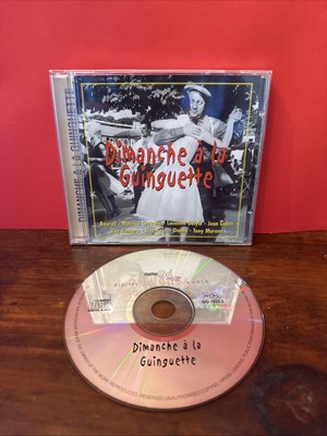 Dimanche a la Guinguette CD - 20 Songs Audio Music CD