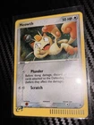 Pokémon TCG Meowth Black Star Promos Holo Card 13 MP-LP