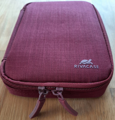 Travel Organizer Rivacase 5631 Kabeltasche Mappe für Zubehör wie Handy Ladekabel