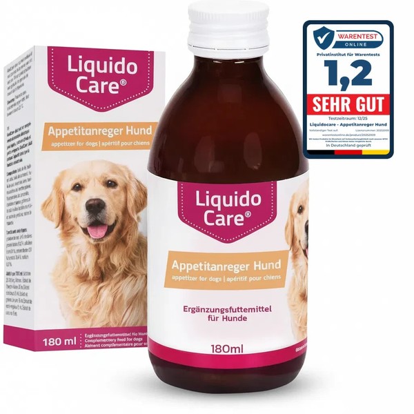 Liquidocare Appetitanreger Hund 180 Ml – FlüSsignahrung & Futterhilfe-image