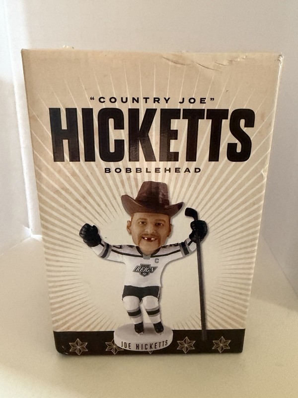 Joe HickettsOntario Reign Bobblehead NHL Minnesota Wild