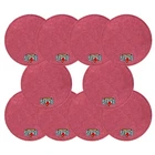 10x MM Strike 2-sided Premium Leather Bowling Shammy Pad. Oil removing Towel pi