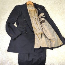 Kanonico PERENNIAL double breasted setup lining all over pattern gold