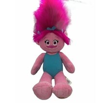 Build A Bear BABW Workshop Dreamworks Trolls Poppy Hot Pink Hair Plush Toy Doll