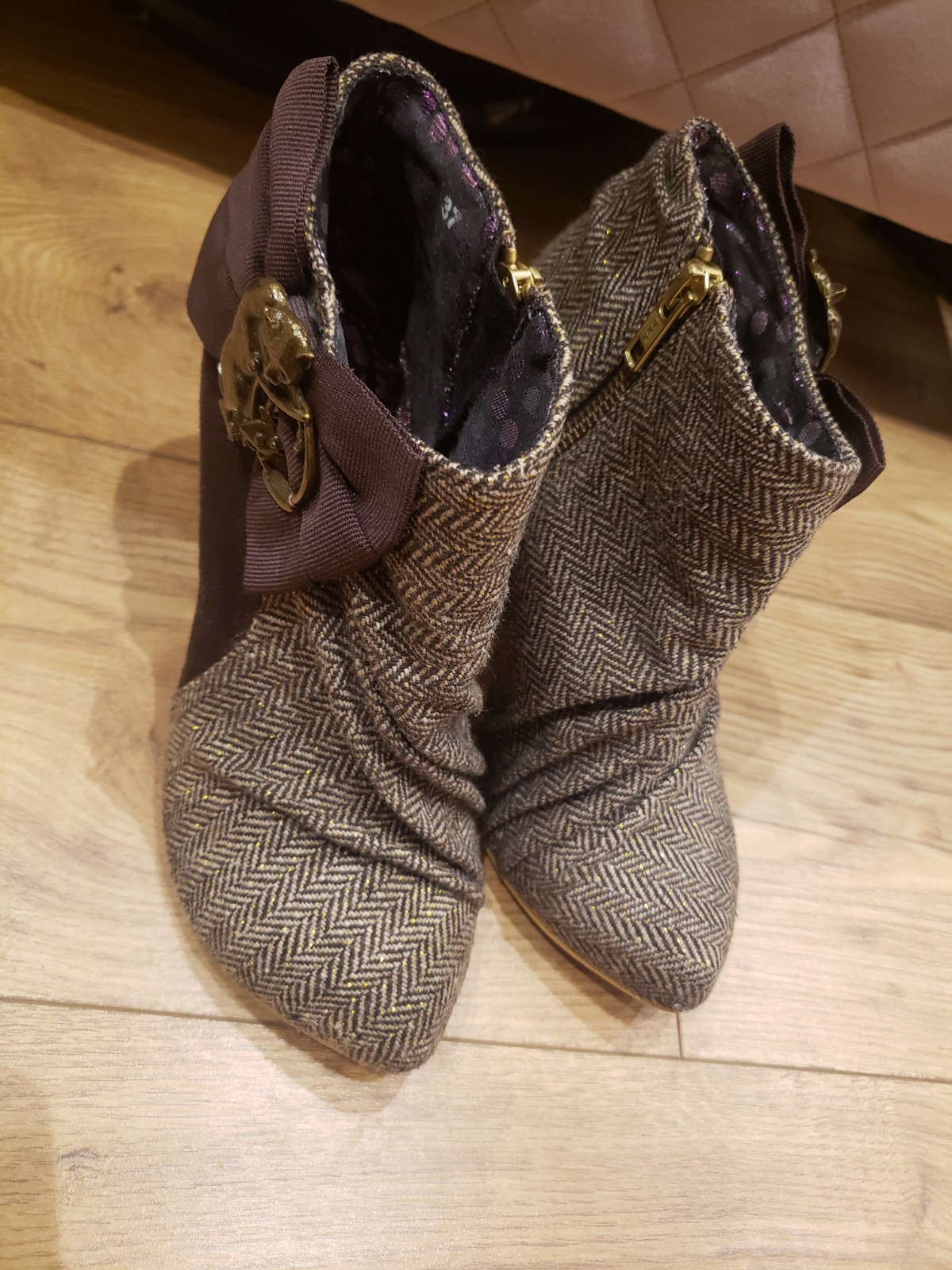 Irregular Choice Mutiny Another Lost Weekend Brow… - image 8