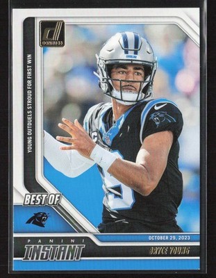 Bryce Young 2024 Donruss #18 Best of Panini Instant Carolina Panthers