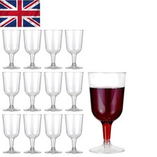 Elegant 12 Pack of Reusable Plastic Wine Glasses 180ml for Stylish Celebrations