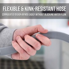 Universal Washing Machine Dishwasher Drain Waste Hose Extension Pipe 1.5M - 4M