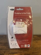 MIB BELKIN FIREWIRE 6-PORT  HUB 400MB/S WINDOWS MAC iPOD PS2 DV CAM 110V BOOSTER