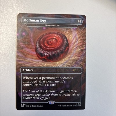 Mesmeric Orb Mothman Egg Magic The Gathering Secret Lair R2457 Rare