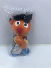 BRAND NEW SEALED Ernie Kellogg's 1999 Sesame Street 4" Mini Beans Plush Vtg.