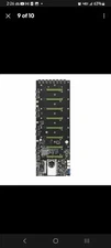 Crypto Mining Motherboard CPU Group 8 Video Card Slots BTC-D37