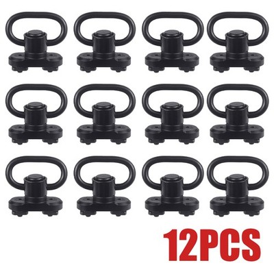 M-LOK MLOK Quick 12x Release Sling Mount Push Button QD Sling Swivel Adaptor