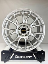 Bbs Rev Re-v Wheels Rim Replica Set Of 4 Silver - 18x8 5x114.3 Et35 Bbs Rev Re-v Wheels Rim Replica Set Of 4 Silver - 18x8 5x114.3 Et35