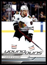2024-25 Upper Deck Young Guns YG RC Landon Slaggert Rookie Chicago Blackhawks