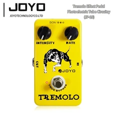 JOYO Tremolo Pedal Intensity Rate Knobs True Bypass For Electric Guitar Bass