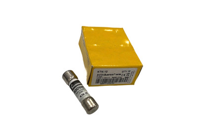 EATON BUSSMANN KTK-10 FUSES 600V - BOX OF 10 UNITS