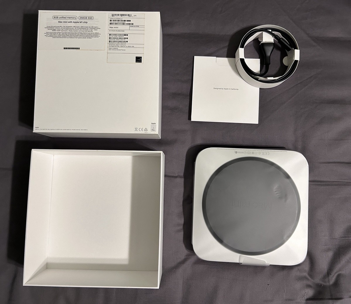 Apple Mac Mini M1 (2020) 8GB RAM 256GB SSD Silver (Read