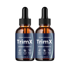  2-Pack TrimX Drops - Trim X Liquid Drops Weight Loss Support Drops Formula