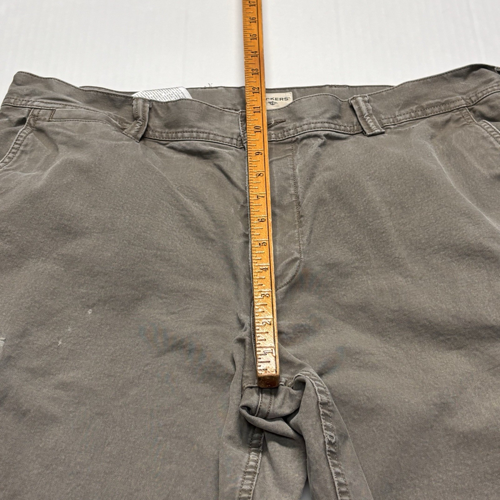 Levis DOCKERS Outdoor Cargo Pants Men 36/34 Gray Canvas Hike Camp Classic Fit thumbnail 13
