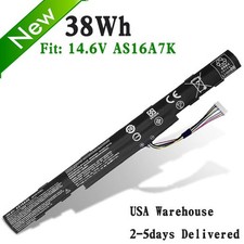 AS16A5K AS16A7K AS16A8K 38Wh Battery for Acer E5-475G 523G 553G 573G 575G 774G