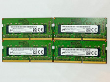 Lot of 4 - Micron 8GB 1Rx8 PC4-3200AA-SA2-11 SODIMM RAM 32GB total